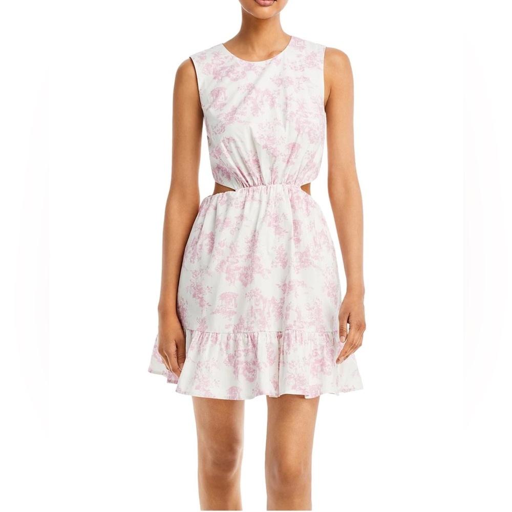 WAYF Cutout Mini Dress